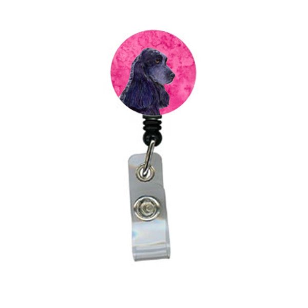 Teachers Aid Cocker Spaniel Retractable Badge Reel Or Id Holder With Clip TE234728